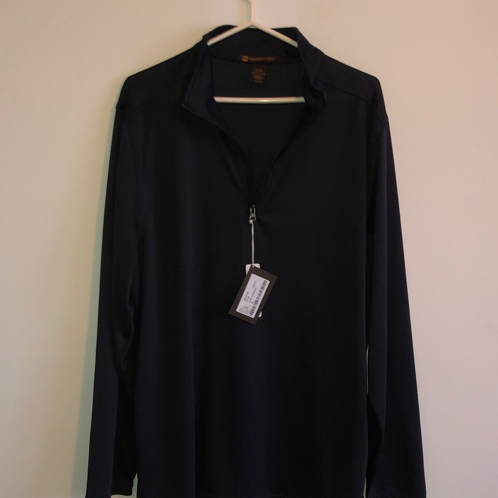 Harriton Adult Fleece-Lined Nylon Jacket